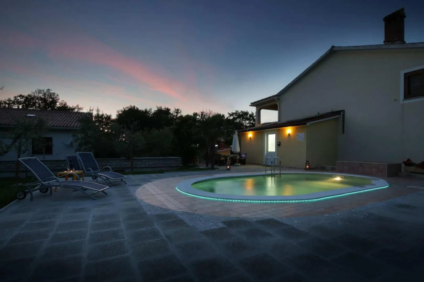 Apartment Romantik For Max 4 People, Kids Friendly With Playground And Pool Labin  0*, Labin (Istria) Croatia